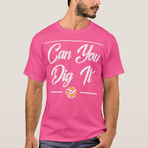 Kannst du es mit einem lustigen Volleyball für Mäd T-Shirt