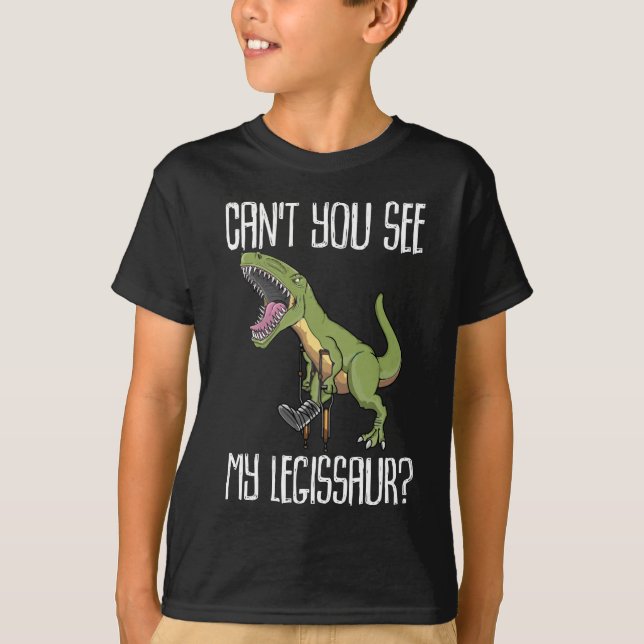 Kannst du nicht sehen, wie meine Legissaur gut zer T-Shirt (Vorderseite)