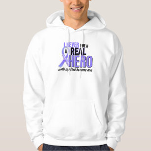 Kannte nie einen Held-Vater-Esophageal Krebs Hoodie
