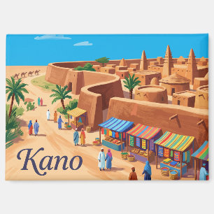 Kano Nigeria Magnet