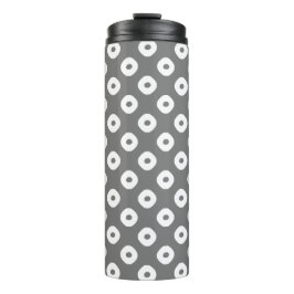 "Kanoko" Fawn Spot Muster weiß Thermosbecher
