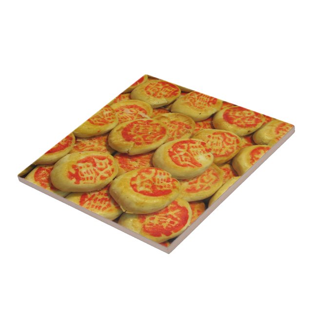 Kanom Pia ข ม เ ปี๊ ะ ~ asiatische Süßigkeiten Nac Fliese (Seite)