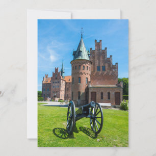 Kanone bei Schloss Egeskov Dankeskarte