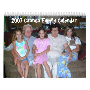 Kanonen-Familien-Kalender 2007 Kalender