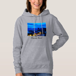 Kanonen-Strand an blauem StundeHoodie Hoodie