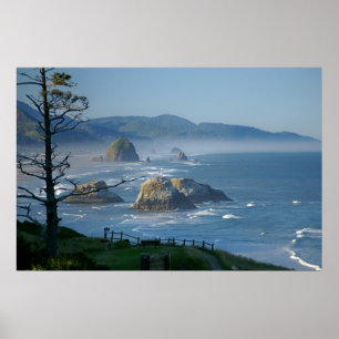 Kanonen-Strand, Oregon Poster