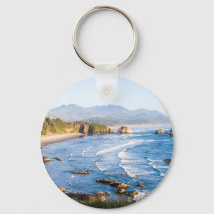 Kanonen-Strand Oregon Schlüsselanhänger