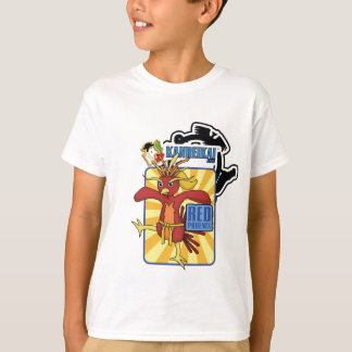 Kanreikai scherzt roten Phoenix-T - Shirt