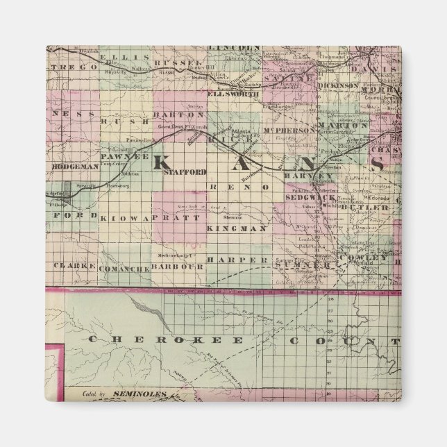 Kansas 5 magnet (Vorne)