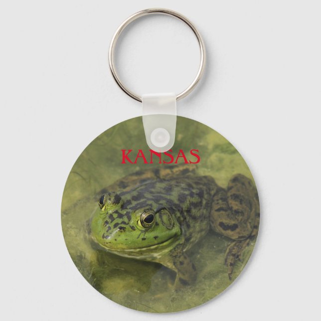Kansas Bull Frog Schlüsselanhänger (Vorderseite)
