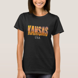 Kansas Bundesstaat USA Kansas Urlaub Kc Kansas Cit T-Shirt