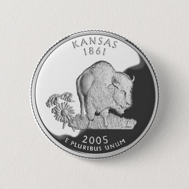 Kansas Button (Vorderseite)