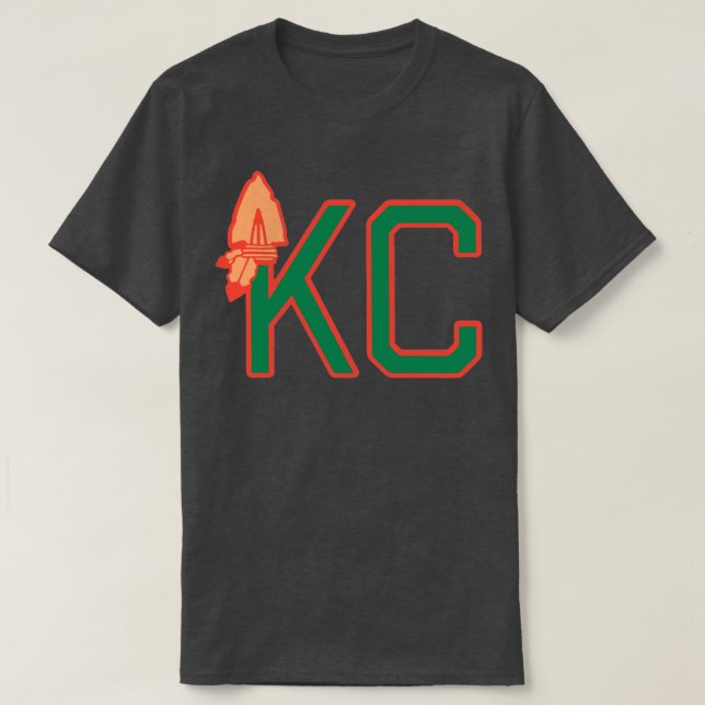 Kansas City Arrow Head KCMO KCK 10 T-Shirt (Design vorne)