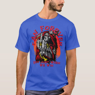 Kansas City Chiefs KC Skyline Be Grim Sensenmann T T-Shirt