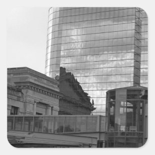 Kansas City Das Link Architecture Foto Quadratischer Aufkleber