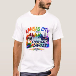 Kansas City Football vereint World Cup Pride T-Shi T-Shirt
