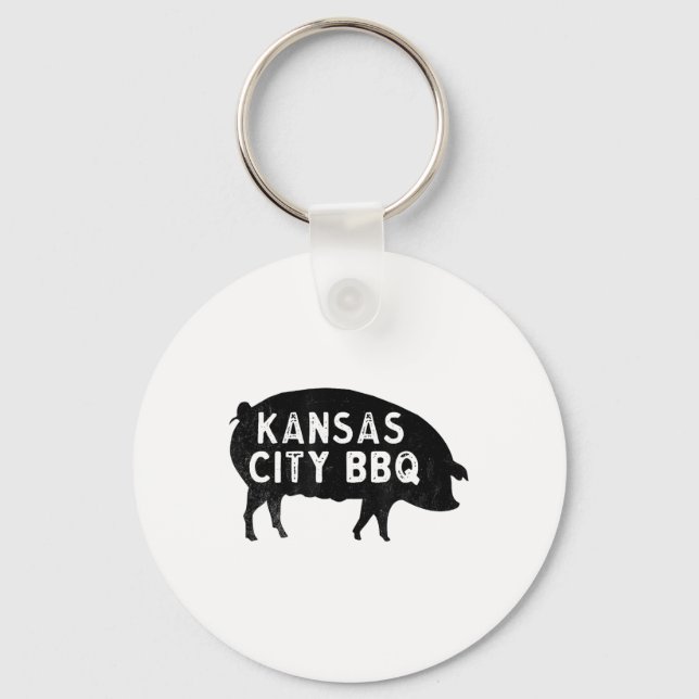 Kansas City Grillen _1 Schlüsselanhänger (Vorderseite)