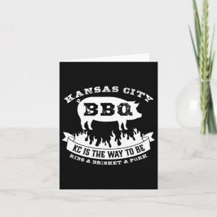 Kansas City Grillen KC ist der Weg zu lustiger Gri Karte