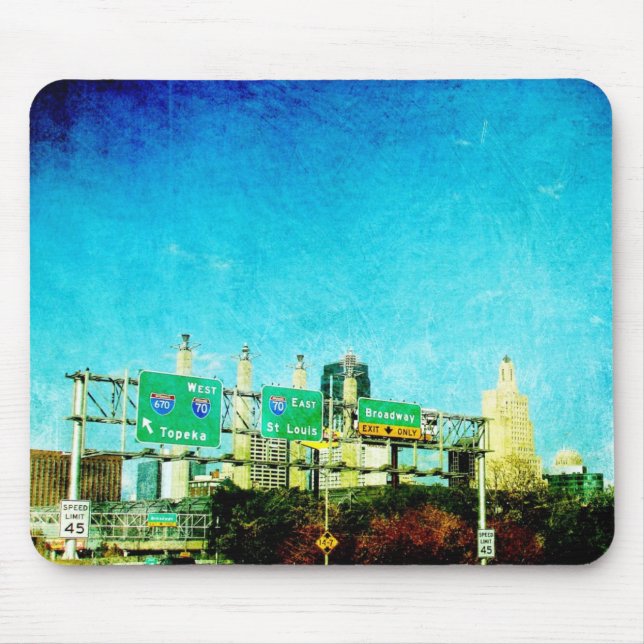 Kansas City Highway Mousepad (Vorne)