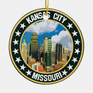 Kansas City Keramik Ornament