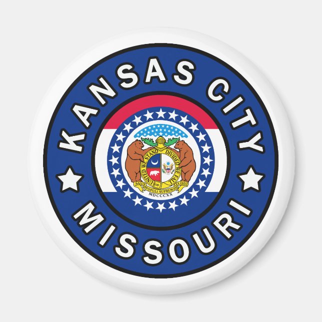 Kansas City Missouri Magnet (Vorne)