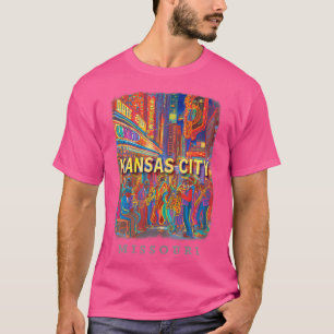 Kansas City Missouri Mo Jazz City Sd602 T-Shirt