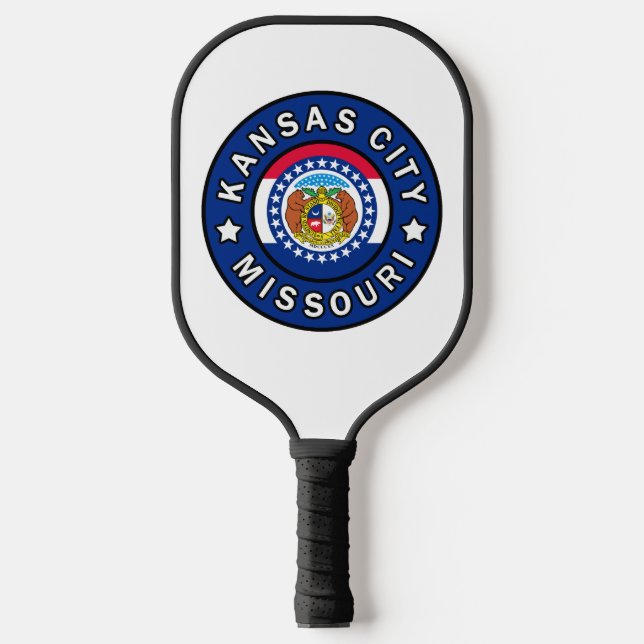 Kansas City Missouri Pickleball Schläger (Vorderseite)