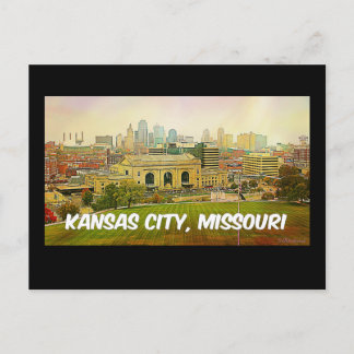 Kansas City, Missouri Postkarte