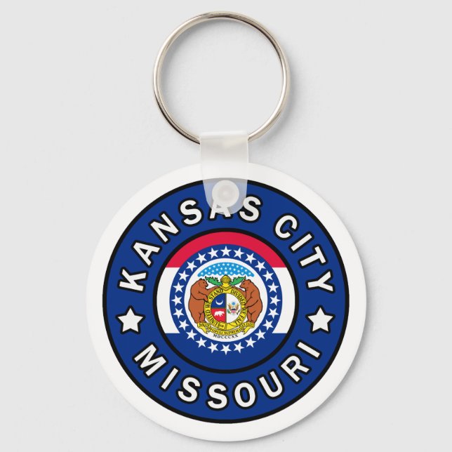 Kansas City Missouri Schlüsselanhänger (Vorderseite)