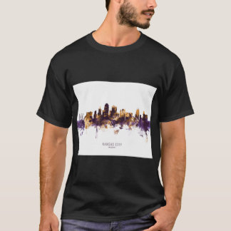 Kansas City Missouri Skyline Übergröße 5 T-Shirt