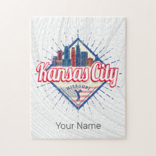 Kansas City Missouri Vereinigte Staaten Skyline Vi