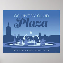 Kansas City Sehenswürdigkeiten: Country Club - 24  Poster