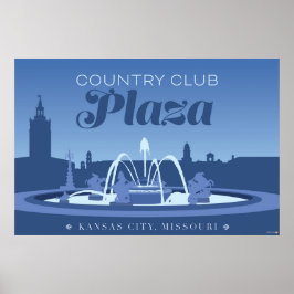 Kansas City Sehenswürdigkeiten: Country Club - 36  Poster