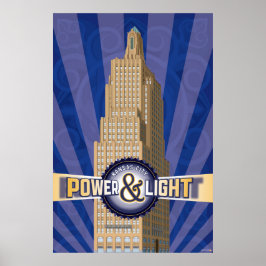 Kansas City Sehenswürdigkeiten: KCPL - 24 x 36 Poster