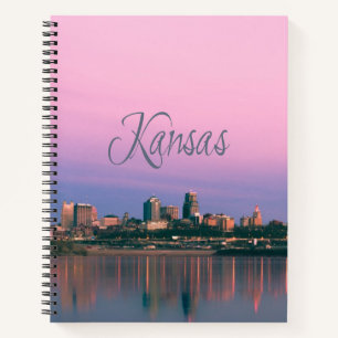 Kansas City Sky Line Sunset Notizbuch