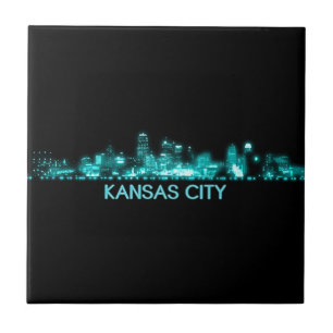 Kansas City Skyline Fliese