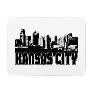 Kansas City Skyline Magnet