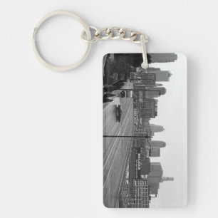 Kansas City Skyline, photo noir et blanc