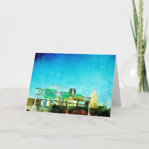 Kansas City Skyline und Autobahn Karte