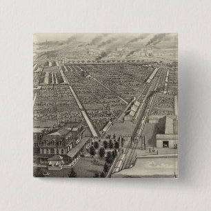 Kansas City Stock Yards, Kansas City, Kansas Button