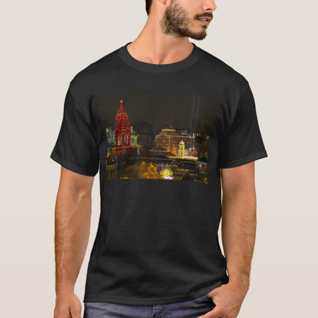 Kansas- Citypiazza-Lichter T-Shirt (Vorderseite)