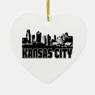 Kansas- CitySkyline Keramikornament
