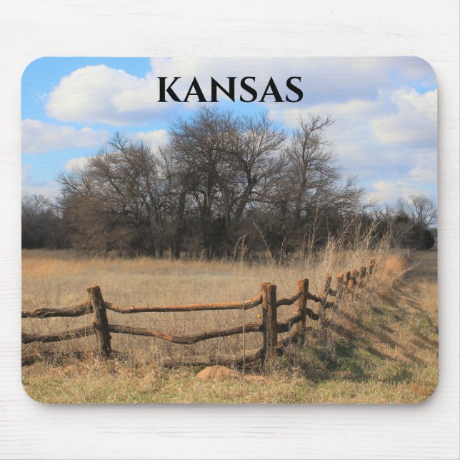 Kansas Country Side Landschaft Mouse Pad Mousepad (Vorne)