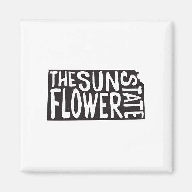 Kansas: Der Sonnenblumen-Staat Magnet (Vorne)