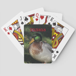 Kansas Drake Mallard Spielkarten