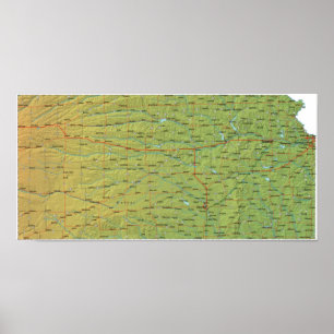 Kansas-Druck Poster
