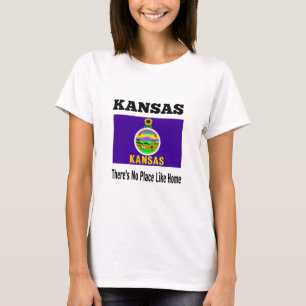 Kansas, es gibt keinen Ort wie Zuhause T-Shirt