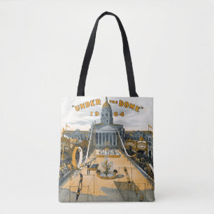 Kansas Halbjahrhundertfeier. Staatshaus-Gelände. Tasche