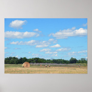 Kansas Heuballen Poster