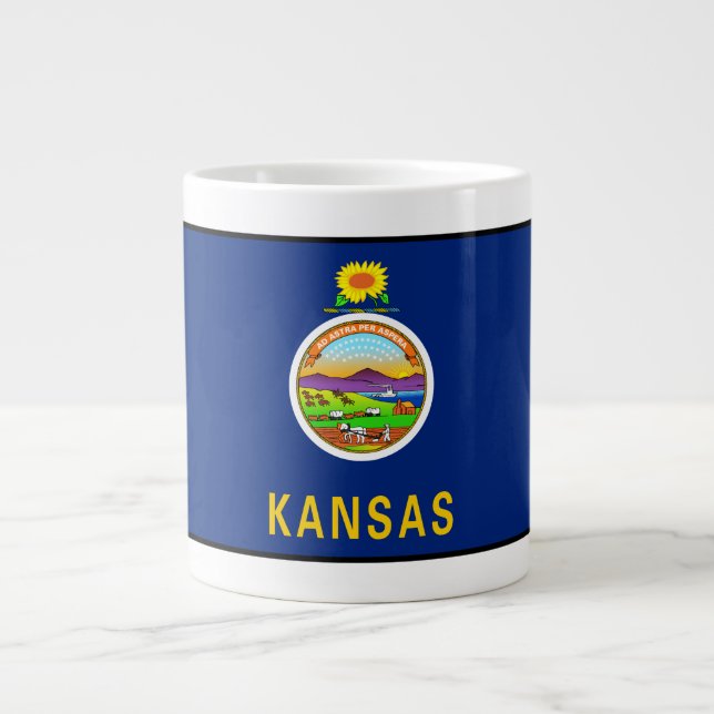 Kansas Jumbo-Tasse (Vorderseite)